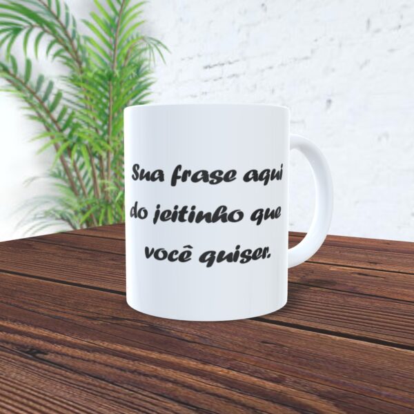 Caneca com Foto e Frase (1 Foto) - Imagem 2