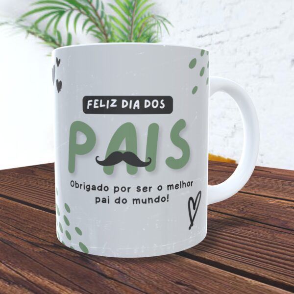 Caneca Obrigado Melhor Pai (1 Foto)