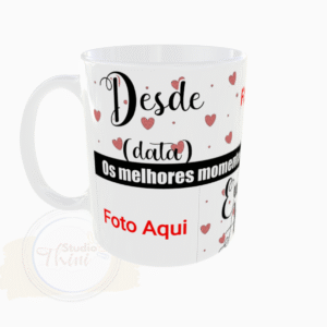 caneca aniversario com foto