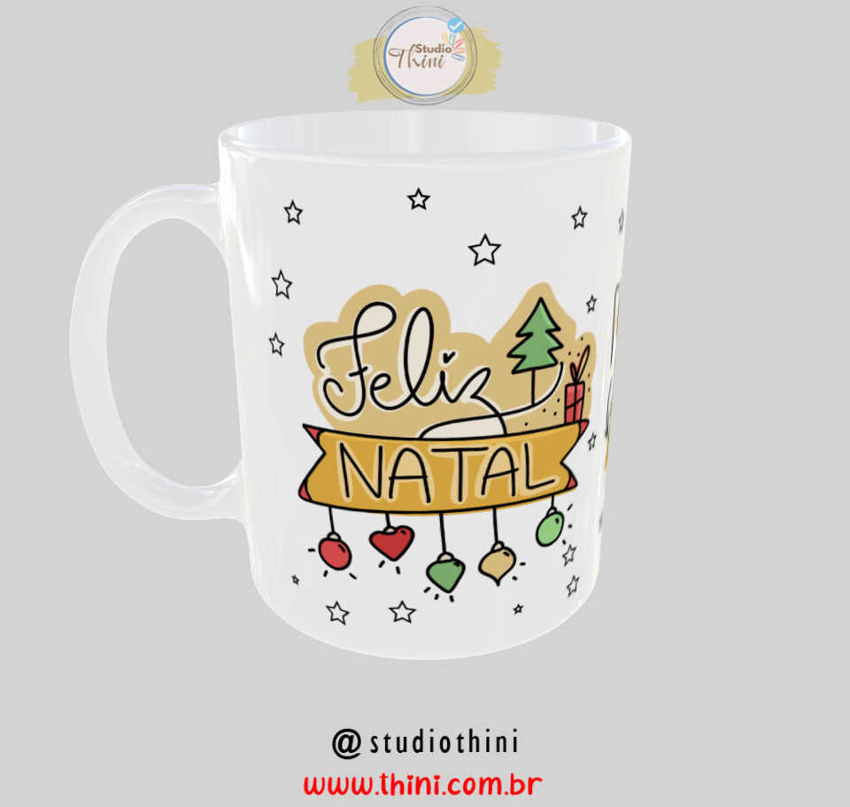 Caneca Natal Amigo Secreto