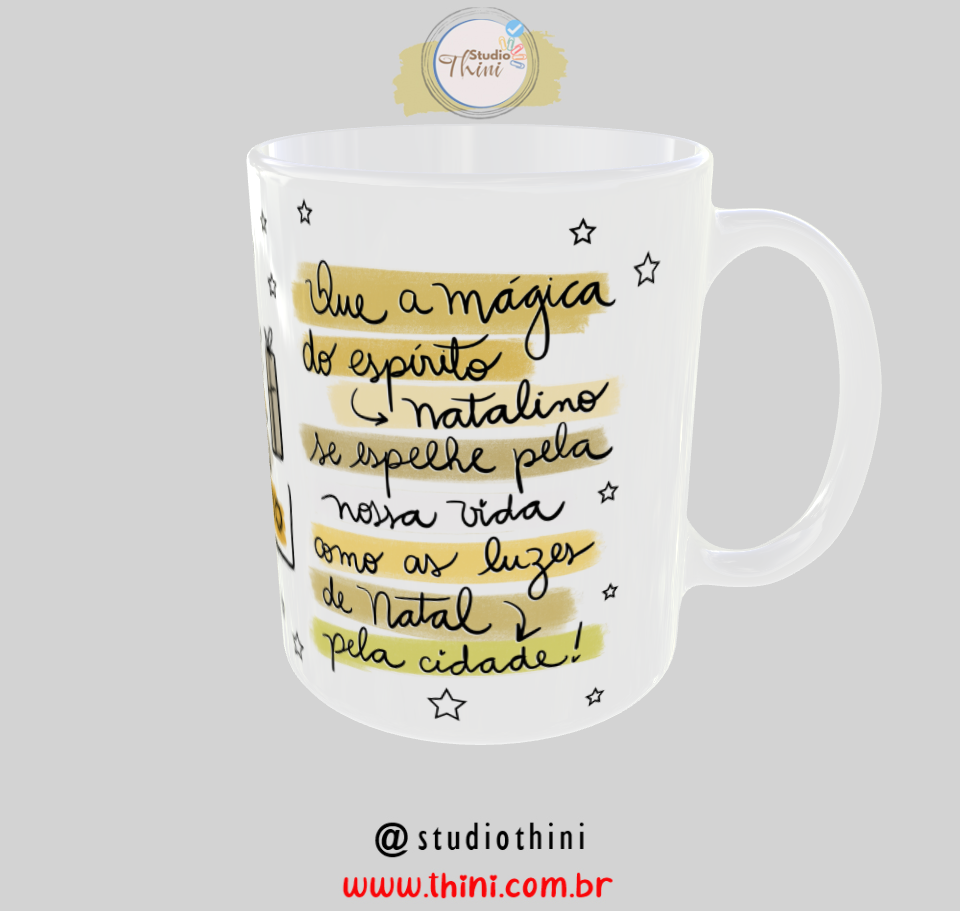 Caneca Natal Amigo Secreto - Imagem 3