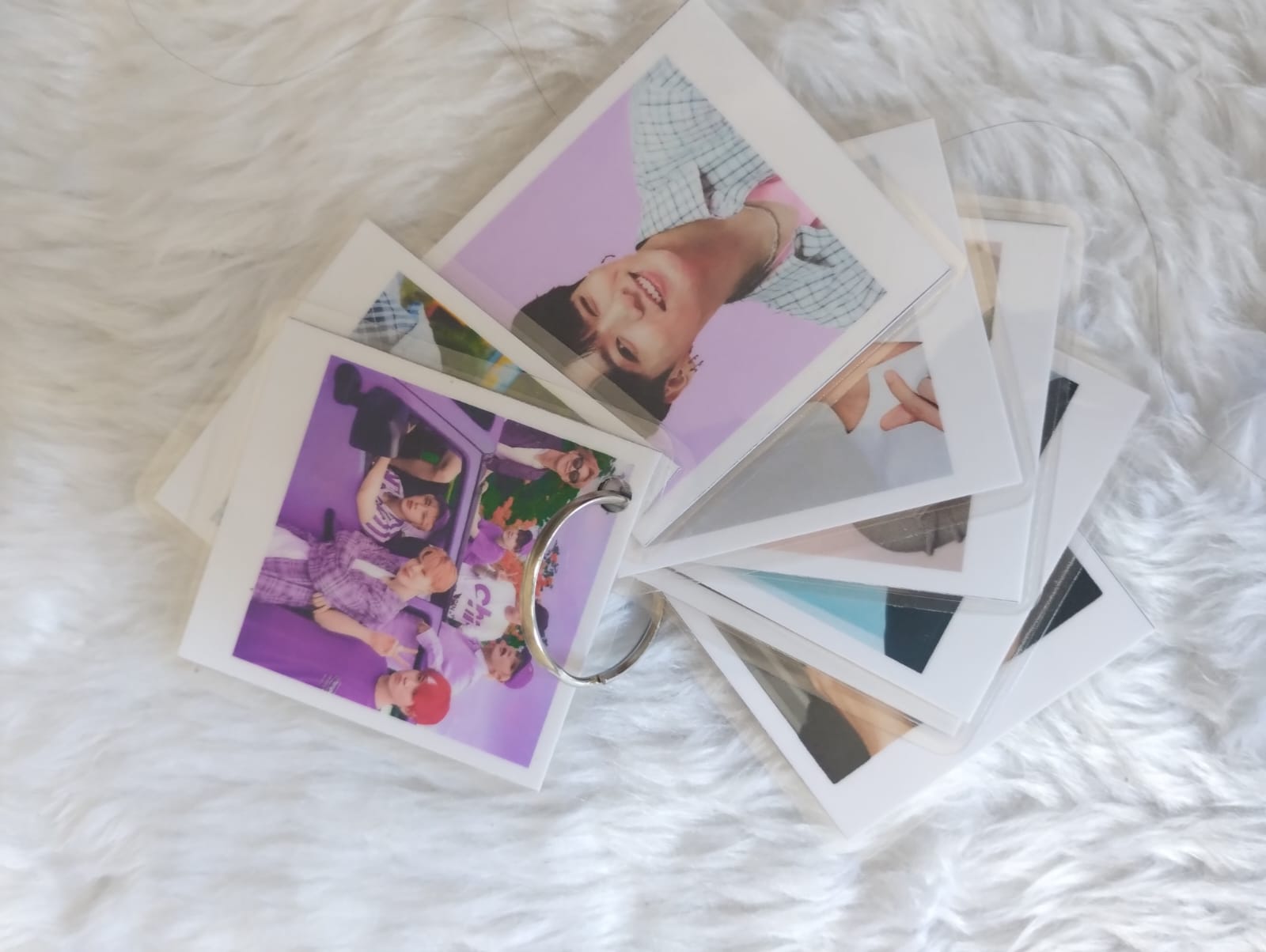 chaveiro bts polaroid