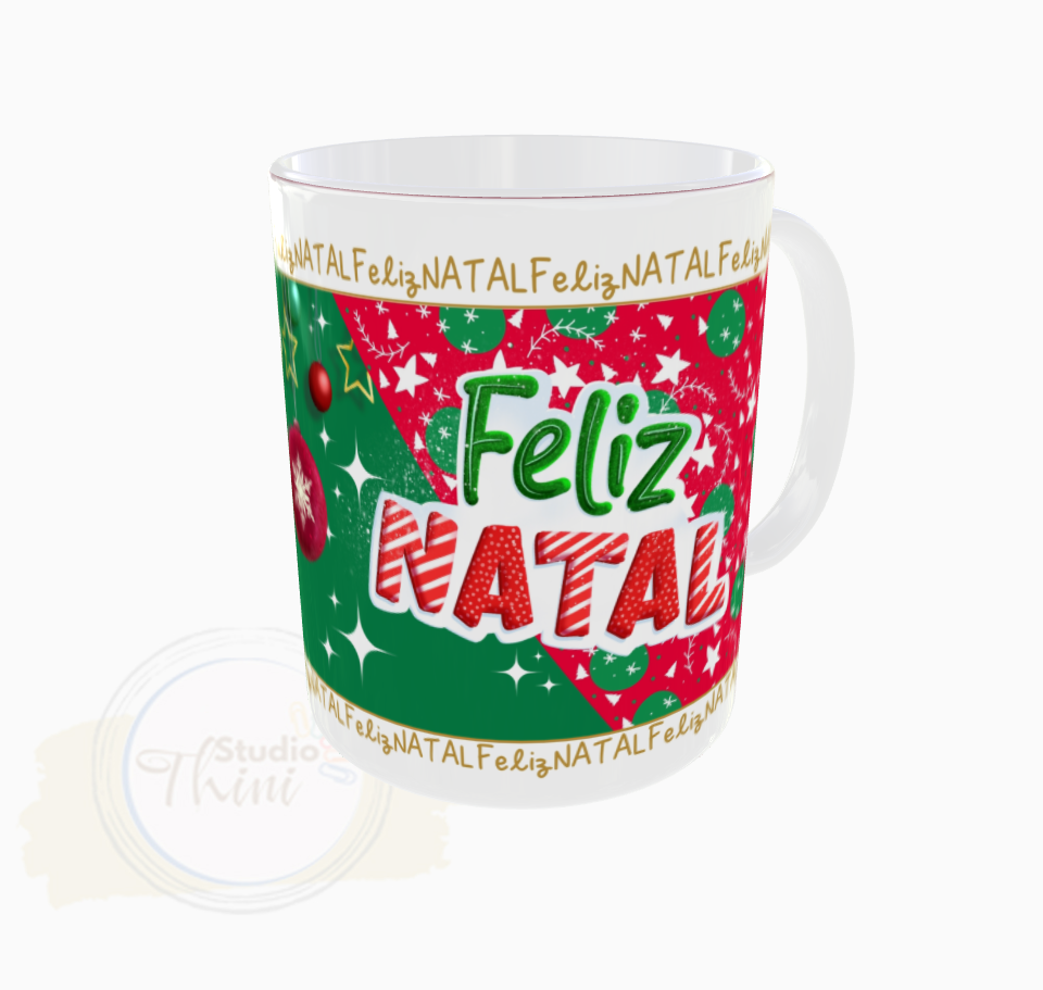 Caneca Feliz Natal Com Foto 1 - Imagem 3