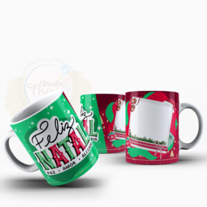 Caneca Feliz Natal Com Foto 2
