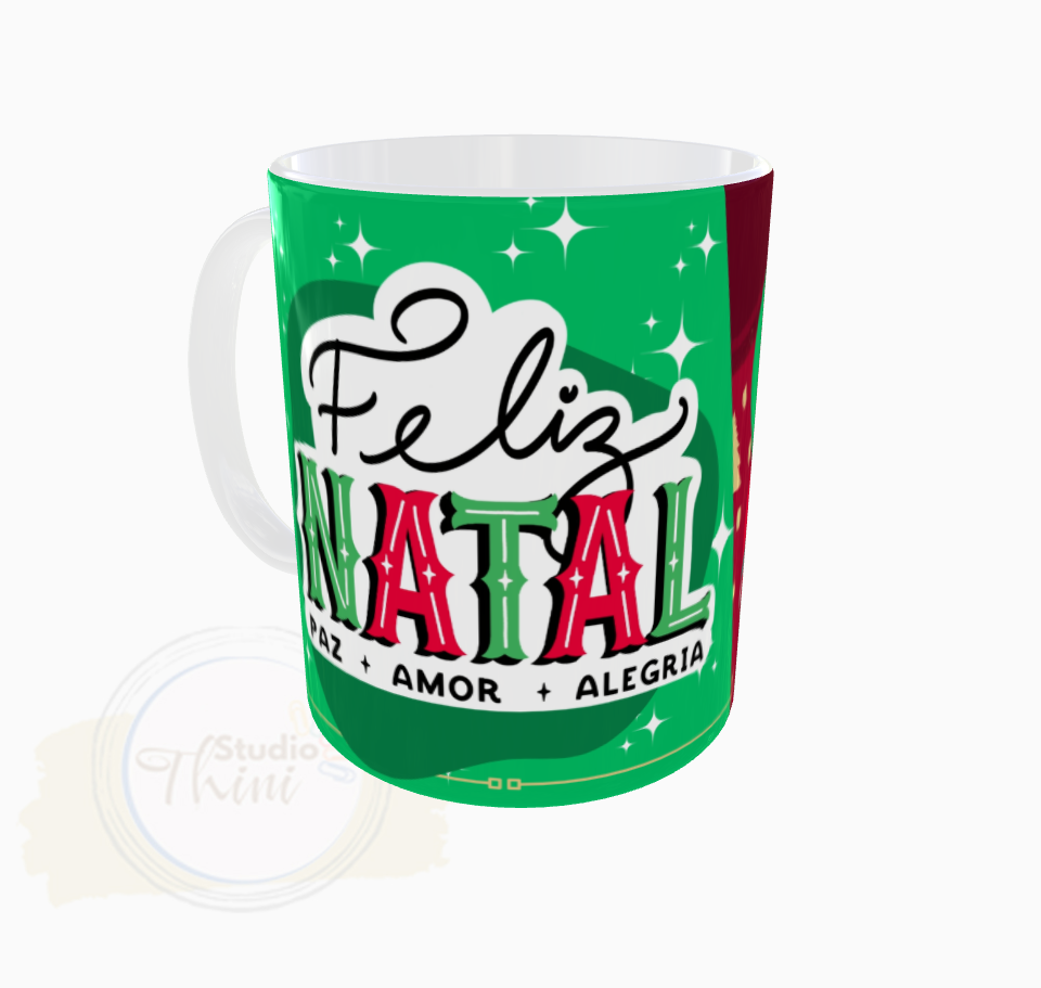 Caneca Feliz Natal Com Foto 2 - Imagem 3