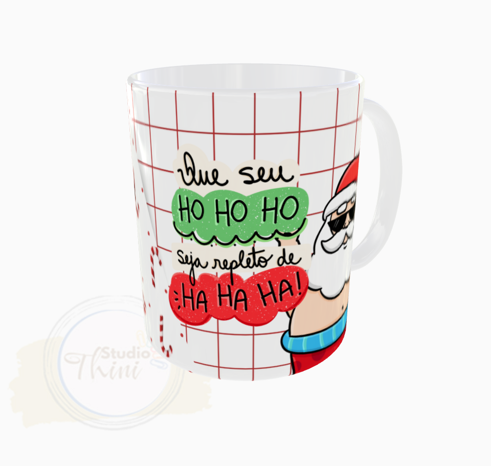 Caneca Natal Gato 1 - Imagem 2